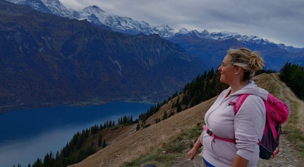 Heidi Isler unterwegs