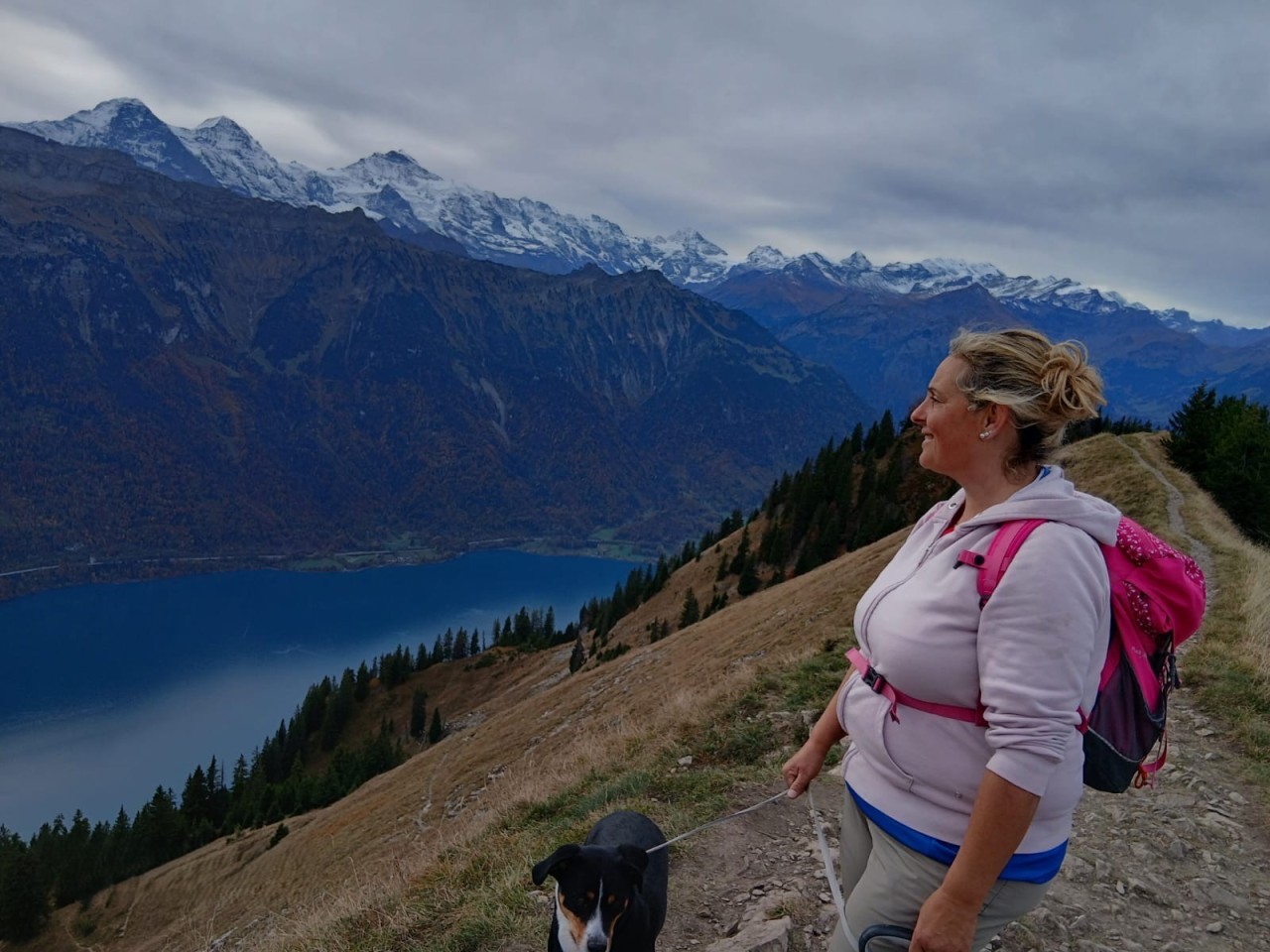 Heidi Isler unterwegs