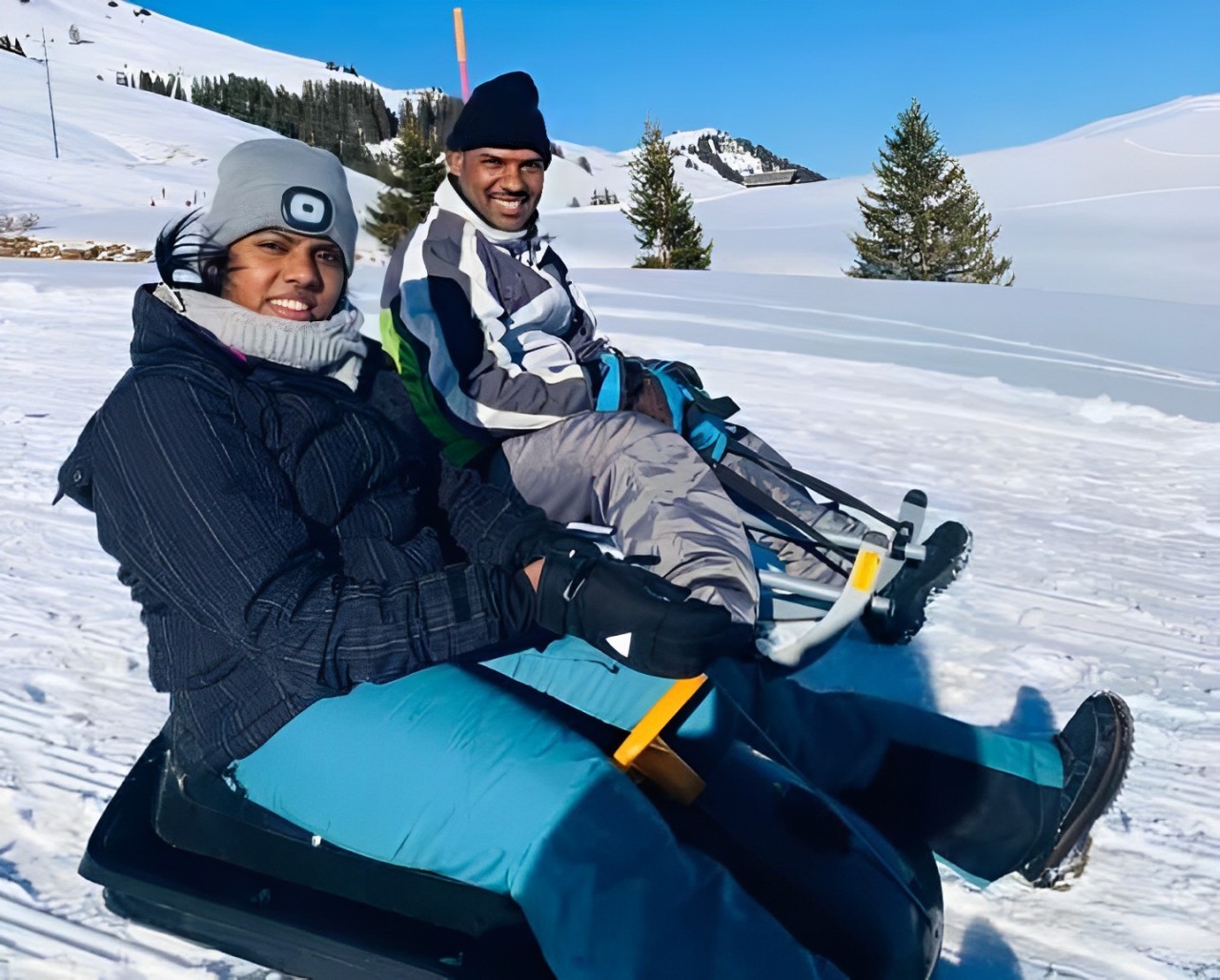 Karthi Schlitten scharf